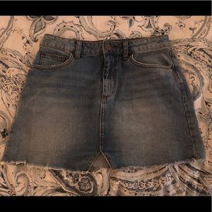 BDG Jean Mini Skirt